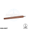Wookah - Walnut Holzmundstück Classic